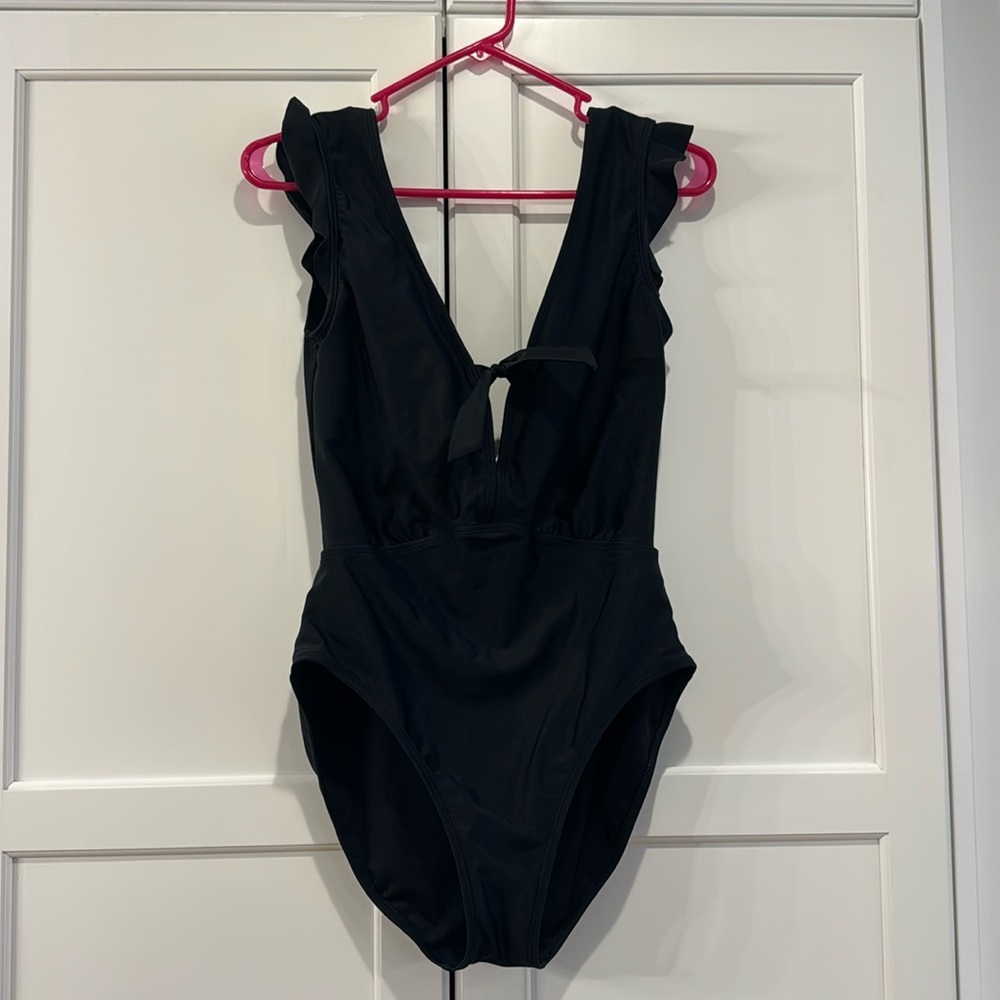 Black One Piece Swimsuit